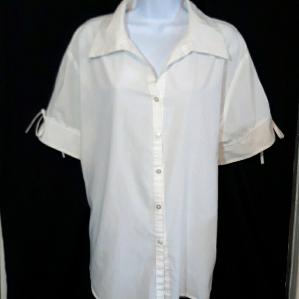 Heatwave crisp white shirt